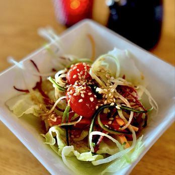 BG Robata - Salad is lovely with beet curls & raw carrot moi fave. Excellent :).... - Sushi Bars Near Me - Clearwater, Florida BG Robata - Salad is lovely with beet curls & raw carrot moi fave. Excellent :).... - Sushi Bars Near Me - Clearwater, Florida