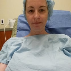 Inova Surgery Center - Just waiting for the Percocet to kick in pre-procedure.