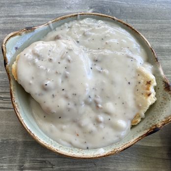 First Watch - Biscuit and Turkey Gravy - I was skeptical about the turkey gravy but honestly it was some of the best gravy I have ever had . - Breakfast & Brunch Near Me - Augusta, Georgia