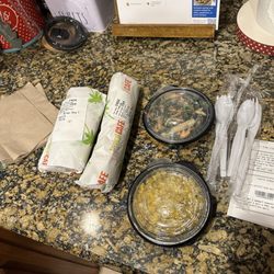 Tropical Smoothie Cafe - To go order well packaged!