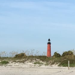 Lighthouse Shores Condominiums - Ponce inlet light house view from beach