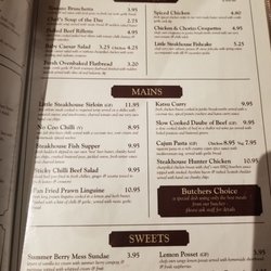 Little Steak House - Menu page 2 (10 pages, see their web site)
