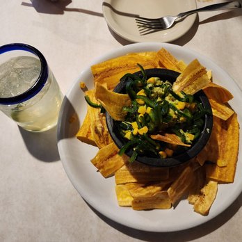 C-Viche - Guacamole with fried plantain chips, corn and serrano peppers - Latin American Near Me - Shorewood, Wisconsin C-Viche - Guacamole with fried plantain chips, corn and serrano peppers - Latin American Near Me - Shorewood, Wisconsin