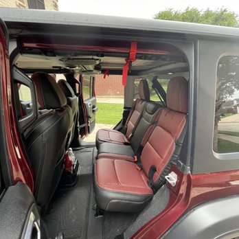 Texas Auto Trim - Rear Katzkin leather - Tires Near Me - Houston, Texas Texas Auto Trim - Rear Katzkin leather - Tires Near Me - Houston, Texas