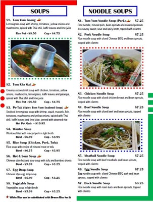 Menu photo 8 Tuk Tuk Thai Cafe Austin, TX