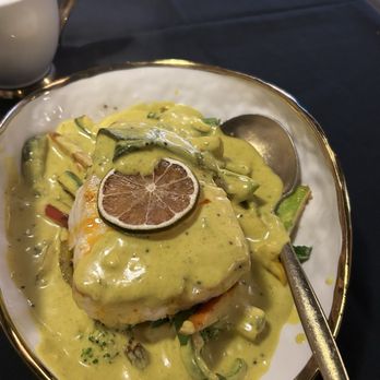 Jalwa Indian Bistro - Chilean Sea bass Moilee - Indian Near Me - Raleigh, North Carolina