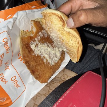Popeyes Louisiana Kitchen - Flounder Fish Sandwich Combo - Fast Food Near Me - Austell, Georgia Popeyes Louisiana Kitchen - Flounder Fish Sandwich Combo - Fast Food Near Me - Austell, Georgia