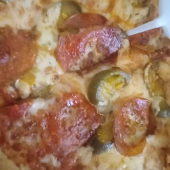 Victor's Pizza - Double cut, well done, jalapeno, pepperoni pizza. - Pizza Near Me - Murray, Utah Victor's Pizza - Double cut, well done, jalapeno, pepperoni pizza. - Pizza Near Me - Murray, Utah