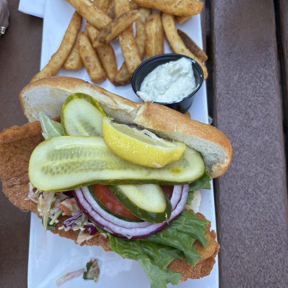 Coconuts On The Beach - Grouper Sandwich - Bars Near Me - Cocoa Beach, Florida Coconuts On The Beach - Grouper Sandwich - Bars Near Me - Cocoa Beach, Florida