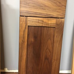 Kodiak Cabinets - A sample of their walnut door