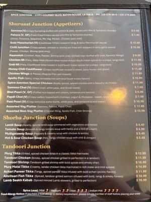 Menu photo 2 Spice Junction Baton Rouge, LA Menu photo 2 Spice Junction Baton Rouge, LA