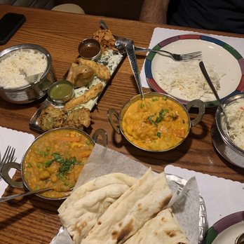 Bombay House - Appetizer, Vegetable Coconut Kurma, Basmati Rice - Indian Near Me - Provo, Utah