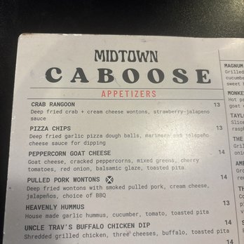 Midtown Caboose - New American Near Me - Tallahassee, Florida Midtown Caboose - New American Near Me - Tallahassee, Florida