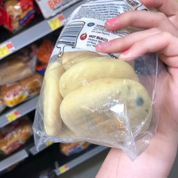 Mold on the food.