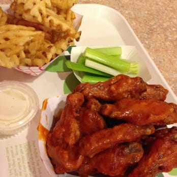 Buffalo Joe's - Mild wings and waffle fries. - Chicken Wings Near Me - Evanston, Illinois