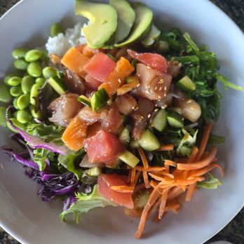 RA Steak & Sushi - 3 fish poke bowl - Japanese Near Me - Scottsdale, Arizona