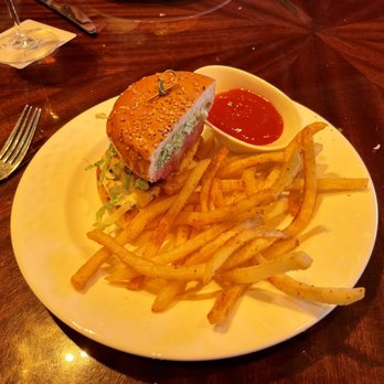 Seafood Bar at The Breakers - Swordfish sandwich. Split with the wife. - Seafood Near Me - Palm Beach, Florida