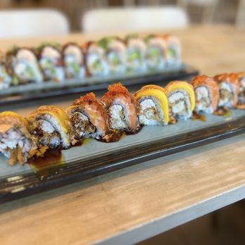 Ari Sushi - Tropical mango roll - Sushi Bars Near Me - Dublin, California Ari Sushi - Tropical mango roll - Sushi Bars Near Me - Dublin, California