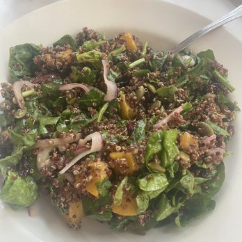 Harvest Kitchen - Warm quinoa salad, buttersquash, spinach, onion, cranberries, pumpkin seeds. - New American Near Me - New York, New York Harvest Kitchen - Warm quinoa salad, buttersquash, spinach, onion, cranberries, pumpkin seeds. - New American Near Me - New York, New York