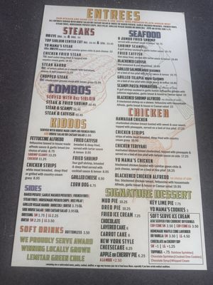 Menu photo 7 Yo Mama's Grill Socorro, NM