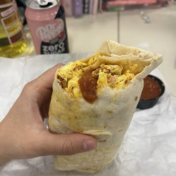 Painted Dough - Chorizo Burrito - Donuts Near Me - Chino, California