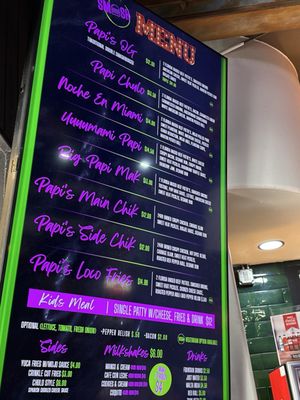 Menu photo 2 Papi Smash'd Burger Orlando, FL