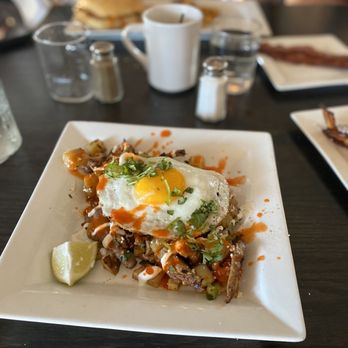The Rustic Spoon - Carnitas hash - Breakfast & Brunch Near Me - Virginia Beach, Virginia