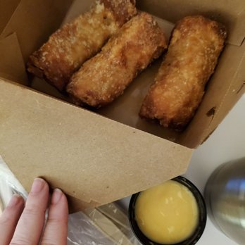 Oak & Stone - Philly cheese steak egg rolls with cheese sauce so delicious - Pizza Near Me - Bradenton, Florida Oak & Stone - Philly cheese steak egg rolls with cheese sauce so delicious - Pizza Near Me - Bradenton, Florida