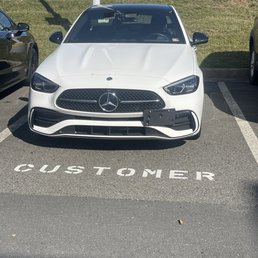 This is a photo of my vehicle after they put a license tag on there that I did not ask for.