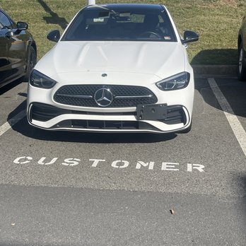 Koons Sterling Ford - This is a photo of my vehicle after they put a license tag on there that I did not ask for. - Car Dealers Near Me - Sterling, Virginia