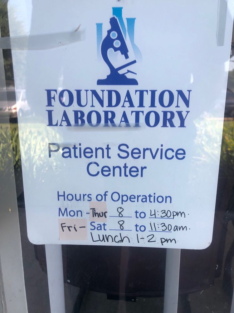 FOUNDATION LABORATORY Updated September 2024 1433 W Merced Ave
