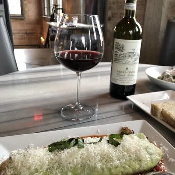 Battalion - Spinach manicotto with Chianti - Italian Near Me - San Antonio, Texas