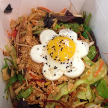 Bibab Express - Bibimbap with all veggies and chicken. - Korean Near Me - Toronto, Ontario Bibab Express - Bibimbap with all veggies and chicken. - Korean Near Me - Toronto, Ontario