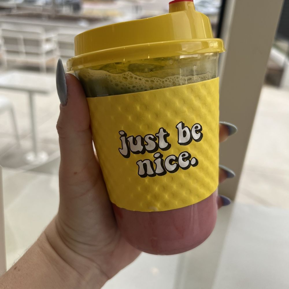 La La Land - Strawberry Fields Matcha Latte - Coffee & Tea Near Me - Addison, Texas La La Land - Strawberry Fields Matcha Latte - Coffee & Tea Near Me - Addison, Texas