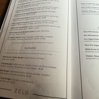 Zelo - Menu - Italian Near Me - Minneapolis, Minnesota Zelo - Menu - Italian Near Me - Minneapolis, Minnesota
