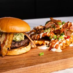 Red 88 - Davis - Avocado Cream Cheese Burger