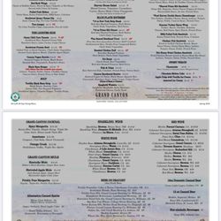 Harvey House Cafe - Full Online from their site (as of March 2025)