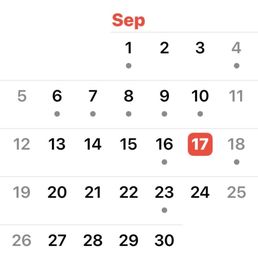 Day we scheduled for. Day we scheduled for.