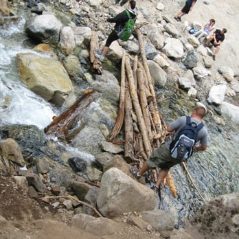 Denny Creek - Slightly sketchy river crossing - Hiking Near Me - North Bend, Washington