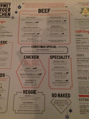 Menu photo 1 Gourmet Burger Kitchen Oxford, OXF Menu photo 1 Gourmet Burger Kitchen Oxford, OXF