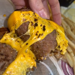Ugly stuff all over cheese