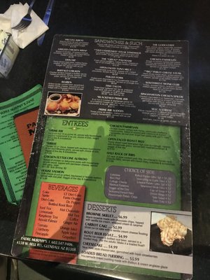 Menu photo 5 Padre Murphy's Glendale, AZ