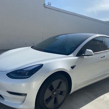 OC Tint Solutions - Model 3 tint - Car Window Tinting Near Me - Costa Mesa, California