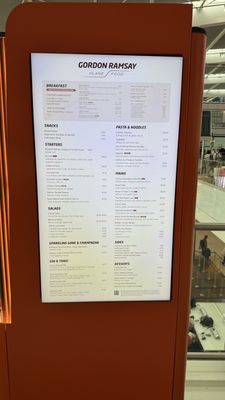 Menu photo 7 Gordon Ramsay Plane Food Hounslow, XGL Menu photo 7 Gordon Ramsay Plane Food Hounslow, XGL