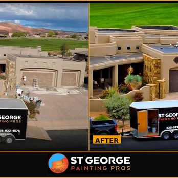 St George Painting Pros - Exterior repaint for a home in Southern Utah. - Painters Near Me - St. George, Utah St George Painting Pros - Exterior repaint for a home in Southern Utah. - Painters Near Me - St. George, Utah