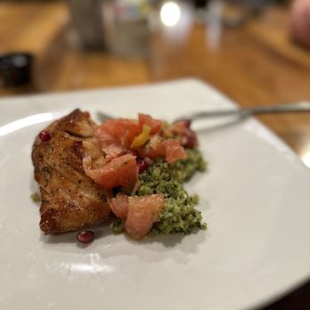 The Vic Bar + Kitchen - Pomegranate Salmon was perfect, Spring 2023 - New American Near Me - Buckeye, Arizona The Vic Bar + Kitchen - Pomegranate Salmon was perfect, Spring 2023 - New American Near Me - Buckeye, Arizona