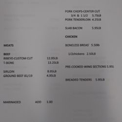 A & M Seafood Market - In our market