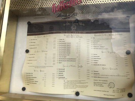 Menu photo 2 da Vito - Le tre Perle Zwickau, SN