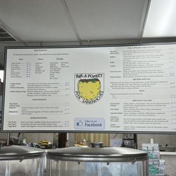 Pak-A-Pocket - Full menu