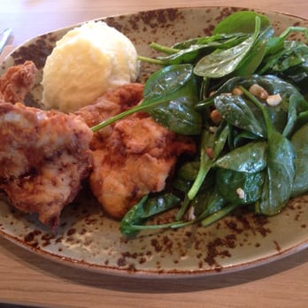 Tender Greens - Fried chicken. Best thing on menu - New American Near Me - Irvine, California Tender Greens - Fried chicken. Best thing on menu - New American Near Me - Irvine, California